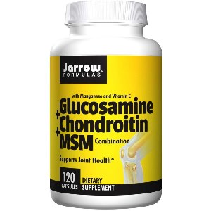 Jarrow Formulas provides efficacious quantities of Glucosamine Sulfate, Chondroitin Sulfate, and MSM combined with Vitamin C and Manganese for optimizing joint health..